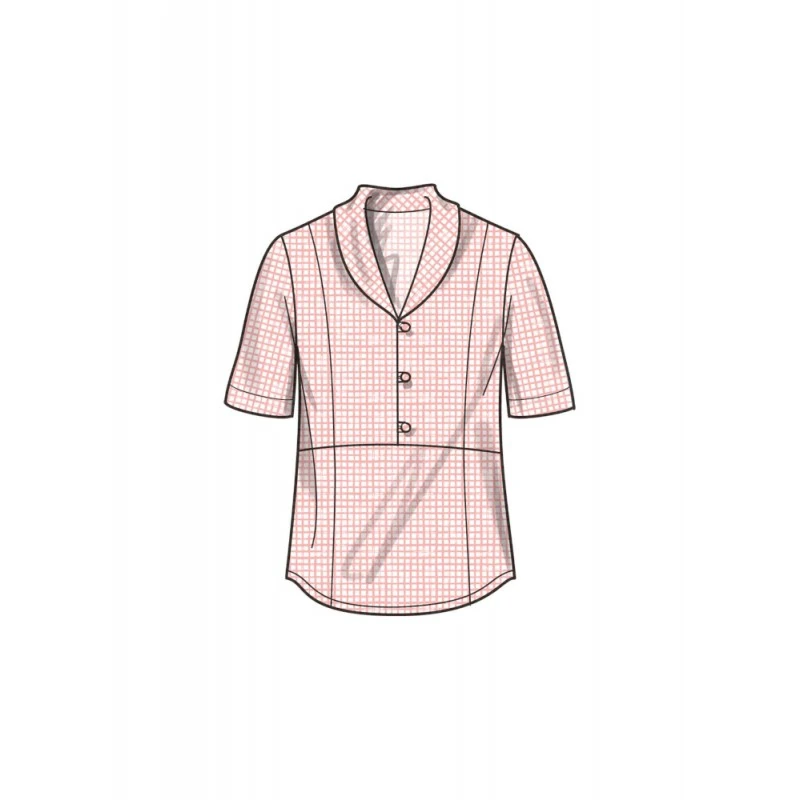 Simplicity Sewing Pattern S9889 Misses’ Raised-Waist Tops With Shawl Collar 6 Simplicity Sewing Pattern S9889 Misses’ Raised-Waist Tops With Shawl Collar - Image 4