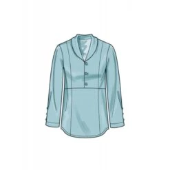 Simplicity Sewing Pattern S9889 Misses’ Raised-Waist Tops With Shawl Collar 15 Simplicity Sewing Pattern S9889 Misses’ Raised-Waist Tops With Shawl Collar -OHSEWCRAFTY simplicity sewing pattern s9889 misses raised waist tops with shawl collar 5