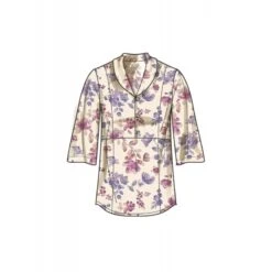 Simplicity Sewing Pattern S9890 Women’s Raised-Waist Tops With Shawl Collar -OHSEWCRAFTY simplicity sewing pattern s9890 womens raised waist tops with shawl collar 3