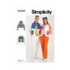 Simplicity Sewing Pattern S9896 Unisex Quilted Detail Jacket In Two Lengths -OHSEWCRAFTY simplicity sewing pattern s9896 unisex quilted detail jacket in two lengths