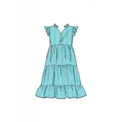 Simplicity Sewing Pattern S9900 Children’s Dress With Sleeve & Length Variations -OHSEWCRAFTY simplicity sewing pattern s9900 childrens dress with sleeve length variations 4