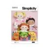 Simplicity Sewing Pattern S9910 Plush Dolls And Pets By Elaine Heigl Designs -OHSEWCRAFTY simplicity sewing pattern s9910 plush dolls and pets by elaine heigl designs