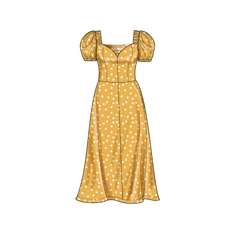 Simplicity Sewing Pattern S9919 Women’s Dress With Sleeve And Length Variations 6 Simplicity Sewing Pattern S9919 Women’s Dress With Sleeve And Length Variations - Image 4