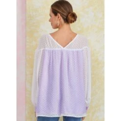 Simplicity Sewing Pattern S9921 Misses’ Relaxed Fit Top With Sleeve Variations -OHSEWCRAFTY simplicity sewing pattern s9921 misses relaxed fit top with sleeve variations 5