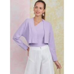 Simplicity Sewing Pattern S9925 Misses’ Easy To Sew Trousers, Knit Shrug And Top -OHSEWCRAFTY simplicity sewing pattern s9925 misses easy to sew trousers knit shrug and top 1