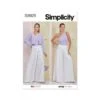 Simplicity Sewing Pattern S9925 Misses’ Easy To Sew Trousers, Knit Shrug And Top -OHSEWCRAFTY simplicity sewing pattern s9925 misses easy to sew trousers knit shrug and top
