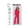 Simplicity Sewing Pattern S9928 Misses’ Loose Fit Lounge Tops, Trousers & Shorts -OHSEWCRAFTY simplicity sewing pattern s9928 misses loose fit lounge tops trousers shorts