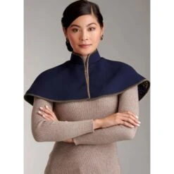 Simplicity Sewing Pattern S9944 Misses’ Capelet And Cape By Scissor IMP Workshop -OHSEWCRAFTY simplicity sewing pattern s9944 misses capelet and cape by scissor imp workshop 3