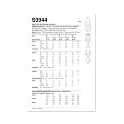 Simplicity Sewing Pattern S9944 Misses’ Capelet And Cape By Scissor IMP Workshop -OHSEWCRAFTY simplicity sewing pattern s9944 misses capelet and cape by scissor imp workshop 7