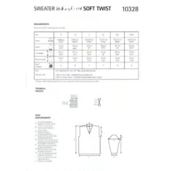 Sirdar Hayfield Knitting Pattern 10328 Sweater Jumper Soft Twist DK