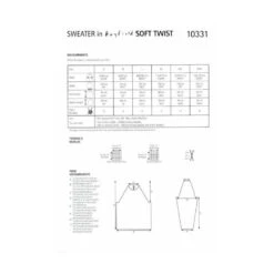 Sirdar Hayfield Knitting Pattern 10331 Sweater Jumper Soft Twist DK