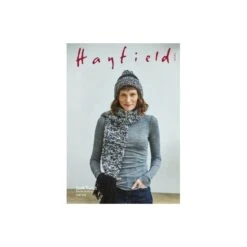 Sirdar Hayfield Knitting Pattern 10333 Hat And Scarf Soft Twist DK