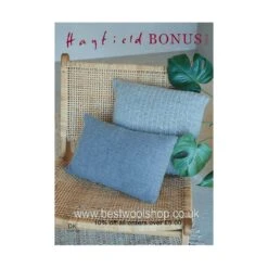 Sirdar Hayfield Bonus Cushion Covers Knitting Pattern 10254 DK