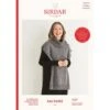 Sirdar Knitting Pattern 10182 Women's Roll Neck Tunic Poncho In Saltaire Aran 2 Sirdar Knitting Pattern 10182 Women's Roll Neck Tunic Poncho In Saltaire Aran -OHSEWCRAFTY sirdar knitting pattern 10182 women s roll neck tunic poncho in saltaire aran