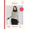 Sirdar Knitting Pattern 10191 Women's Stripe Sweater In Adventure Super Chunky -OHSEWCRAFTY sirdar knitting pattern 10191 women s stripe sweater in adventure super chunky