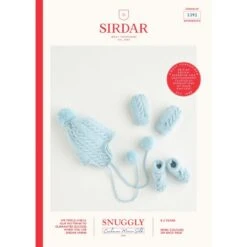 Sirdar Knitting Pattern 5392 Cabled Hat Mittens Boots Cashmere Merino Silk 4 Ply