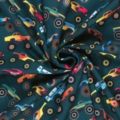 Soft Shell Fabric Fleece Backed Monster Trucks Cars 145cm Wide 8 Soft Shell Fabric Fleece Backed Monster Trucks Cars 145cm Wide -OHSEWCRAFTY soft shell fabric fleece backed monster trucks cars 145cm wide 2