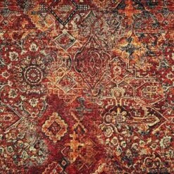 Tapestry Fabric Baroque Upholstery Furniture 140cm Wide