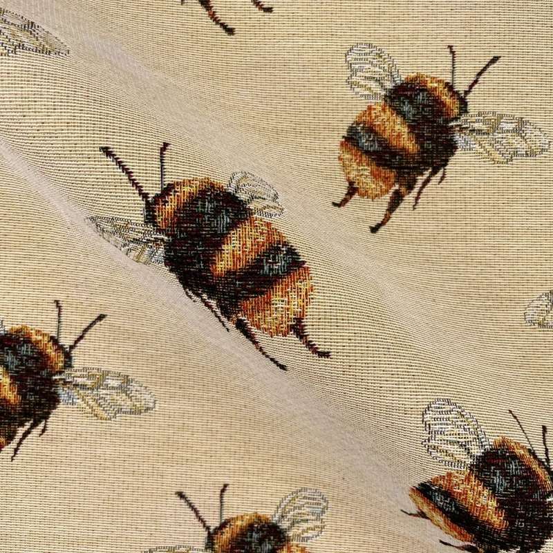 Tapestry Fabric Bumble Bee Or Panel Upholstery Furnishings Curtains 140cm Wide 5 Tapestry Fabric Bumble Bee Or Panel Upholstery Furnishings Curtains 140cm Wide - Image 3