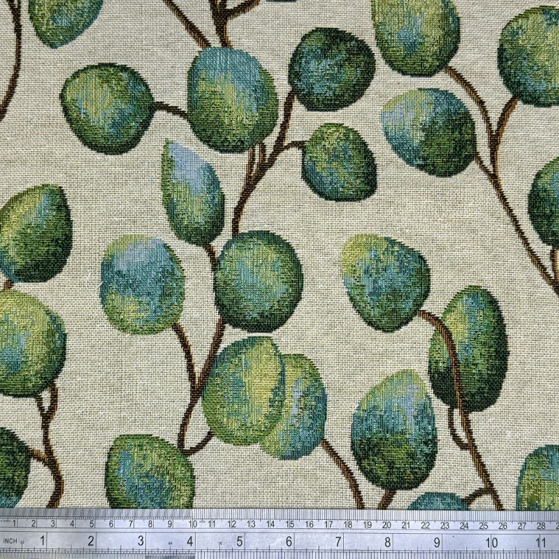 Tapestry Fabric Eucalyptus Leaves Big Leaf Upholstery Furniture 140cm Wide 4 Tapestry Fabric Eucalyptus Leaves Big Leaf Upholstery Furniture 140cm Wide - Image 2