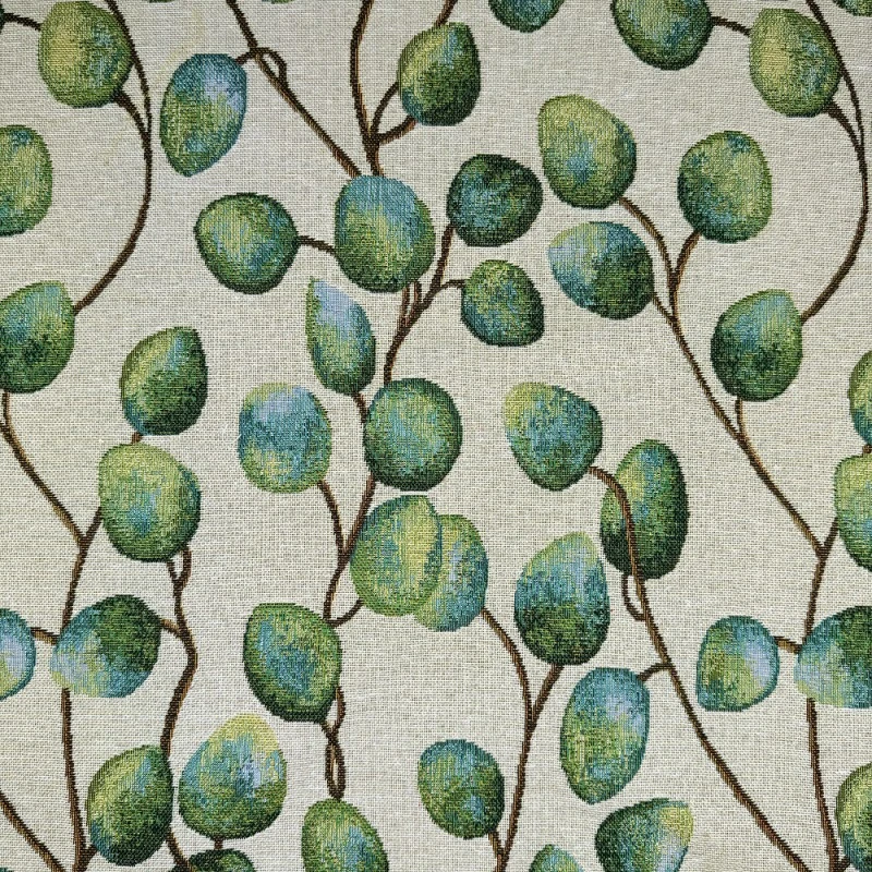 Tapestry Fabric Eucalyptus Leaves Big Leaf Upholstery Furniture 140cm Wide 3 Tapestry Fabric Eucalyptus Leaves Big Leaf Upholstery Furniture 140cm Wide
