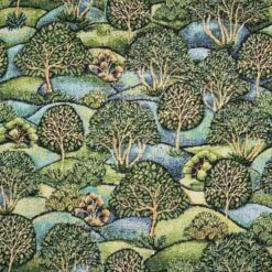 Tapestry Fabric Forest Hill Upholstery Furniture 140cm Wide