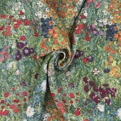 Tapestry Fabric Monet Flower Garden Floral Flower Paint Look Upholstery Curtain 7 Tapestry Fabric Monet Flower Garden Floral Flower Paint Look Upholstery Curtain -OHSEWCRAFTY tapestry fabric monet flower garden floral flower paint look upholstery curtain 2