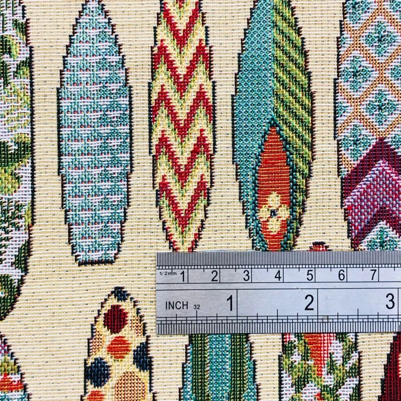 Tapestry Fabric Surf Upholstery Furnishings Curtains 140cm Wide 4 Tapestry Fabric Surf Upholstery Furnishings Curtains 140cm Wide - Image 2