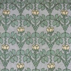 Tapestry Fabric Voysey Briar Rose Floral Flower Bramble Upholstery Curtain