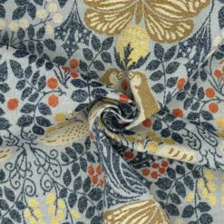 Tapestry Fabric Voysey Butterfly And Birds Floral Flower Upholstery Curtain -OHSEWCRAFTY tapestry fabric voysey butterfly and birds floral flower upholstery curtain 2