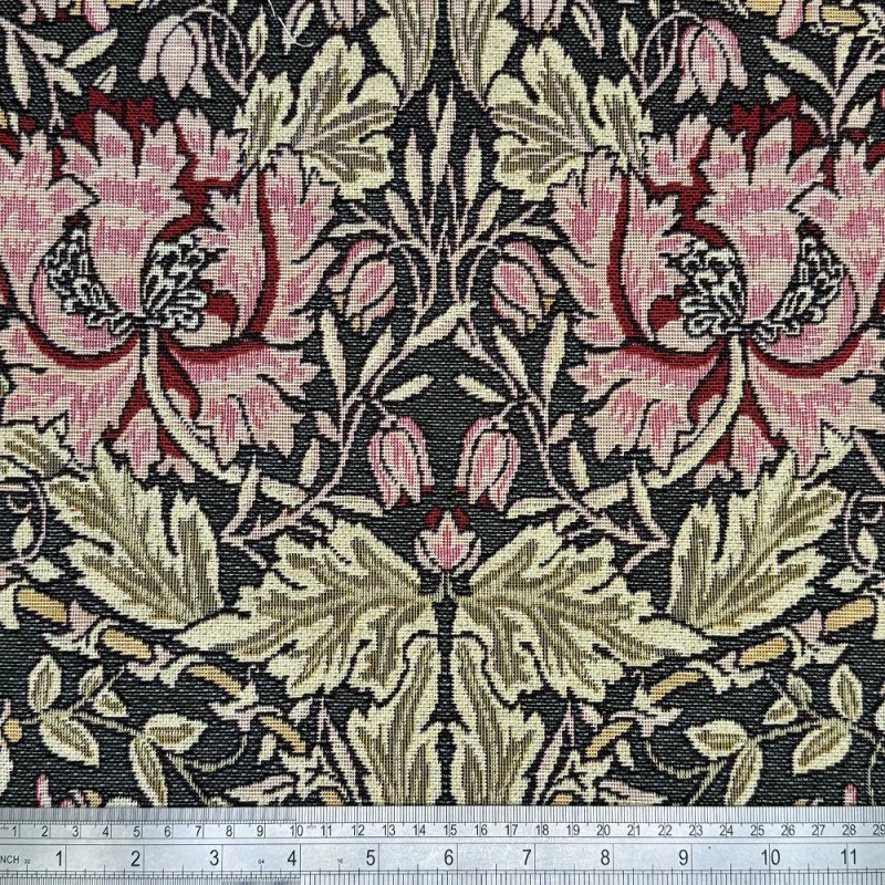 Tapestry Fabric William Morris Honeysuckle Floral Flower Damask Leaf 140cm Wide 4 Tapestry Fabric William Morris Honeysuckle Floral Flower Damask Leaf 140cm Wide - Image 2