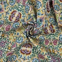 Tapestry Fabric William Morris Rose & Pomegranate Flower Floral Leaf 140cm Wide 7 Tapestry Fabric William Morris Rose & Pomegranate Flower Floral Leaf 140cm Wide -OHSEWCRAFTY tapestry fabric william morris rose pomegranate flower floral leaf 140cm wide 2