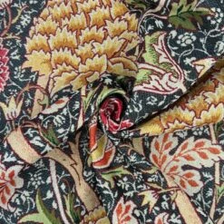 Tapestry Fabric William Morris The Cray Floral Flower Damask Leaves 140cm Wide 7 Tapestry Fabric William Morris The Cray Floral Flower Damask Leaves 140cm Wide -OHSEWCRAFTY tapestry fabric william morris the cray floral flower damask leaves 140cm wide 2