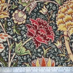 Tapestry Fabric William Morris The Cray Floral Flower Damask Leaves 140cm Wide