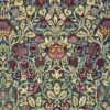 Tapestry Fabric William Morris Violet And Columbine Floral Flower 140cm Wide -OHSEWCRAFTY tapestry fabric william morris violet and columbine floral flower 140cm wide
