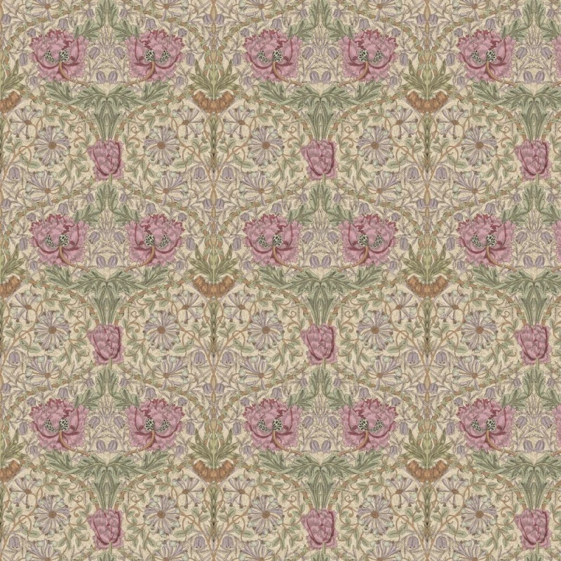Teflon Coated 100% Digital Cotton Fabric Panama William Morris Honeysuckle 140cm Wide 3 Teflon Coated 100% Digital Cotton Fabric Panama William Morris Honeysuckle 140cm Wide