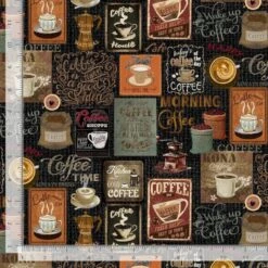 Timeless Treasures Fabric Coffee Collage Cafe Vintage Cotton Digital 112cm Wide 5 Timeless Treasures Fabric Coffee Collage Cafe Vintage Cotton Digital 112cm Wide -OHSEWCRAFTY timeless treasures fabric coffee collage cafe vintage cotton digital 112cm wide 1
