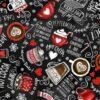 Timeless Treasures Fabric Hot Chocolate Winter Drinks Cotton Digital 112cm Wide -OHSEWCRAFTY timeless treasures fabric hot chocolate winter drinks cotton digital 112cm wide