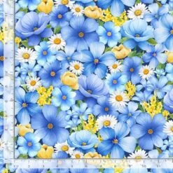 Timeless Treasures Fabric Medium Packed Floral Flowers Cotton Digital 112cm Wide 5 Timeless Treasures Fabric Medium Packed Floral Flowers Cotton Digital 112cm Wide -OHSEWCRAFTY timeless treasures fabric medium packed floral flowers cotton digital 112cm wide 1