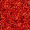 Timeless Treasures Fabric Packed Poppies Cotton Digital 112cm Wide -OHSEWCRAFTY timeless treasures fabric packed poppies cotton digital 112cm wide