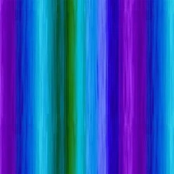 Timeless Treasures Fabric Peacock Ombre Stripes Lines Cotton Digital 112cm Wide