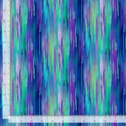 Timeless Treasures Fabric Stripes Fantasy Cotton Digital 112cm Wide