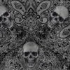 Timeless Treasures Fabric Wicked Gothic Skulls Paisley Halloween Cotton 112cm Wide -OHSEWCRAFTY timeless treasures fabric wicked gothic skulls paisley halloween cotton 112cm wide