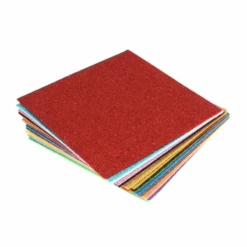 Trimits 20 X Glitter Acrylic Felt 15 X 15cm Assorted Colours -OHSEWCRAFTY trimits 20 x glitter acrylic felt 15 x 15cm assorted colours 3