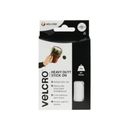 VELCRO® Brand 6 X 24mm Heavy Duty Hook & Loop Coins Circles Stick On