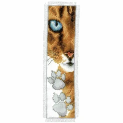 Vervaco Counted Cross Stitch Kit Bookmark Birds Dogs Cats Floral
