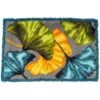 Vervaco Ginkgo Latch Hook Rug Kit – DIY Crafting For Beginners (70x46cm) -OHSEWCRAFTY vervaco ginkgo latch hook rug kit diy crafting for beginners 70x46cm