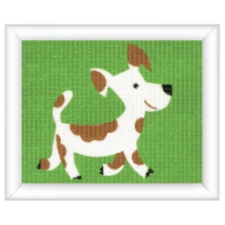 Vervaco Tapestry Kit Beginners Zoo Animals Dog Cat Bee Frog Sheep