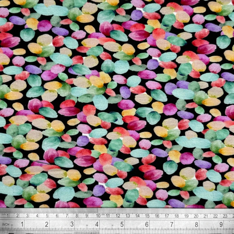 Viscose Jersey Fabric Bolzano Soft, Stretchy Digitally Printed 150cm Wide 4 Viscose Jersey Fabric Bolzano Soft, Stretchy Digitally Printed 150cm Wide - Image 2