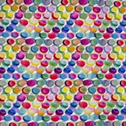 Viscose Jersey Fabric Lucca Circles Digitally Printed 150cm Wide